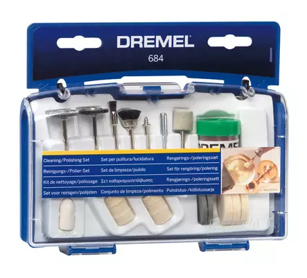 Dremel Kiilloitussarja 684, 20-OS - Dremel pienoistyökalun tarvikkeet - 26150684JA - 1