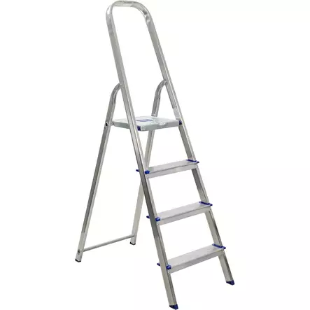 Taloustikas 4-Askelmaa Alu 840mm Alfa - Tikkaat - AT004F - 1