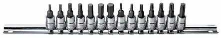 HYLSYSARJA 1/4" TORX & KUUSIOK. KISKOSSA - Hylsysarjat - 284-B33-INTX2014R - 1